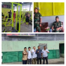 Komandan Secata B Letkol.Inf.Yusuf Saud Tanjung,S.IP.,M.Tr, Resmikan Grand Opening Alaw Fitness Secata B