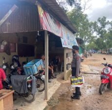 Polsek Batu Ampar Patroli Juru Parkir Pasar Sampaikan Pesan Ini.