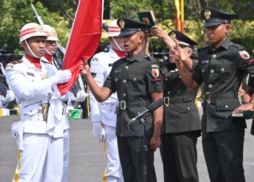 Sempat Gagal 3 Kali Jadi TNI, Kini Anak Kuli Bangunan Resmi di Lantik Jadi Prajurit