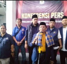 Ketua DPD Nasdem dan Bacaleg di Sambut KPU Depok, Target Satu Fraksi