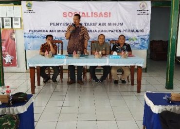 Penyesuaian Tarif Air Minum Pada Sebagian Kelompok Pelanggan PDAM  Pemalang