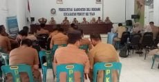 Rapat Kordinasi Tim Terpadu Terkait Penanganan Banjir di Sei Tuan