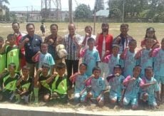 Belasan Tim Sepakbola SD Silaen Bertanding Dalam Rangka HUT RI - 78