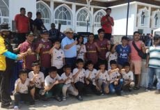 Bupati Suhatri Bur,SE.,MM Lepas SSB Enam Lingkung Berlaga di U-12 Turnamen Seafti Tingkat Nasional Tahun 2023