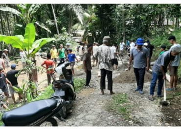 Gotong Royong Pengecoran Jalan, Dana Murni Swadaya Masyarakat