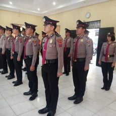 Polres Toba Ikuti Upacara Pengukuhan Satuan PAM Obvit