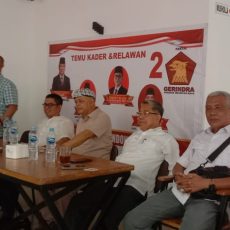 Untuk Rapatkan Barisan Dalam Temu Kader & Relawan Gerindra di Nagoya Jeumpa Kopi Kota Batam