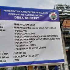 Proyek Multy Years Di Kecepit Sudah Tiga Kali Anggaran DD, Apakah 2023 Kelar ??