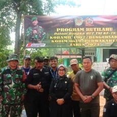 Dalam Rangka HUT TNI  ke 78.Kodim 0619 Purwakarta Adakan Program  Rutilahu.