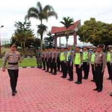 Kapolres Toba Pimpin Apel Gelar Pasukan Operasi Zebra 2023