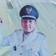 Kades Penantian Muara Dua Kisam Okus  Bangun Jalan Setapak Untuk Lancarkan Akses Pertanian