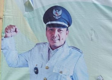 Kades Penantian Muara Dua Kisam Okus  Bangun Jalan Setapak Untuk Lancarkan Akses Pertanian