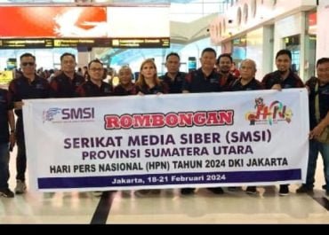 Pengurus SMSI Sumut Hadiri HPN 2024 DKI Jakarta