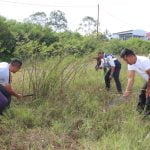 Pemkab Toba Gotong royong Bersihkan Kawasan Terpadu Lumban Pea