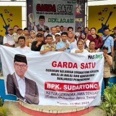 GARDA SATU Deklarasi, Siap Menangkan SUDARYONO