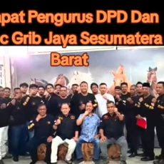 Pelantikan Ketua DPC GRIB Jaya Kota Pariaman  dan Ketua DPC Padang Pariaman