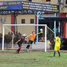 Semarakkan HUT Bhayangkara ke-78, Satnarkoba Polresta Deli Serdang Juara Sepak Bola