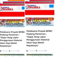 Beredar Rekaman Suara Diduga Pelaksana Proyek BPBD Padang Pariaman, Terkait Berita Ini Soal Belah Kepala