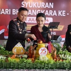 HUT Bhayangkara Ke-78 Tahun 2024 di Polresta Deli Serdang Berjalan Khidmat