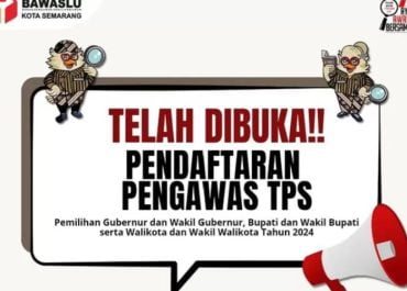 Bawaslu Padang Pariaman Buka Lowongan Untuk 845 Pengawas TPS.