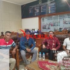 Plt Sekda  Sumbar Terima Kunjungan Ketua Pencab Lemkari Padang Pariaman