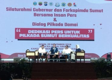 Forkopimda Sumut Laksanakan Dialog Bersama Insan Pers Untuk  Pilkada Damai