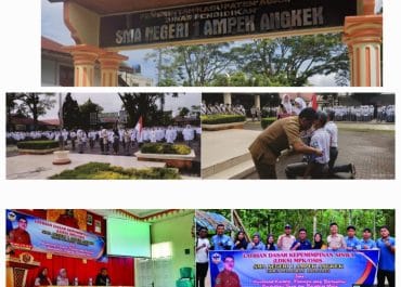 Kespek SMA Negeri  1 Ampek Angkek Melantik Pengurus OSIS/MPK Masa Bakti 2024/2025.