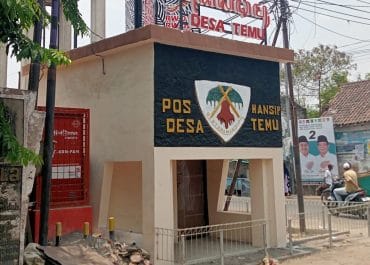 Restorasi Pos Hansip, Pemdes Temu Dituding Mark Up