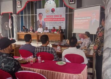 Adi Satrya Suryo Sulisto DPR RI Dapil Banyumas - Cilacap  Gelar Reses di Desa Planjan Kesugihan