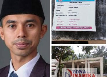 Habis Masa Kontrak, Pembangunan Kantor Nagari Bawan Tak Kunjung Selesai