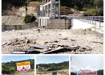 Begini Kondisi Proyek Pembangunan PLTA di Pahae Julu, Kabarnya Kontraktor Kabur, Oknum Penyidik Polda Sumut Bungkam