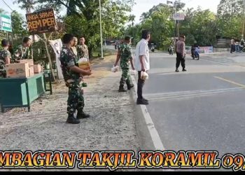 Sinergritas TNI – Polri Bulan Ramadhan, Koramil 09/Batang Anai
