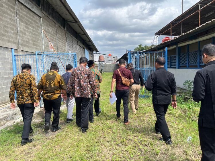 kondisi pabrik milik Akira Takei di Kawasan Industri Jatake, Tangerang, Banten.