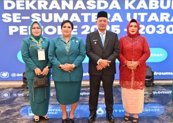 Ny. Rismawaty Masinton Pasaribu Dilantik Sebagai Ketua TP PKK Kabupaten Tapteng