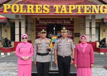 Waka Polres Tapteng Naik Pangkat Jadi AKBP