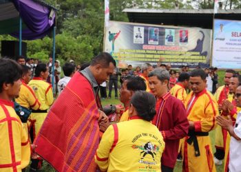 Kenaikan Sabuk Pada Murid Perguruan Kungfu Naga Sakti Indonesia