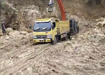 Galian C di Desa Lolozasai Jadi Sorotan Warga Diduga  Beroperasi Tanpa Memiliki Izin