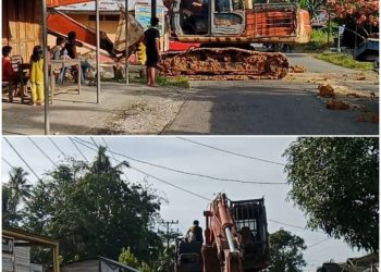 Usai Viral, Alat Berat Tiba -Tiba Kabur Dari Lokasi Tambang Galian C di Desa Lolozasai