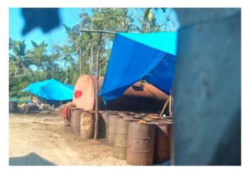 Gudang Pengolahan BBM Oplosan di Langkat Masih Bebas Beroperasi dan Kebal Hukum