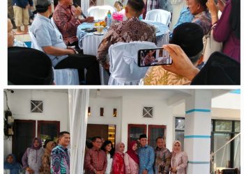 Open House Kediaman Ketua DPRD, Bupati Padang Pariaman John Kenedy Aziz dan Masyarakat