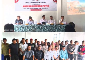 Musdesus Pembentukan Koperasi Desa Merah Putih Desa Solear