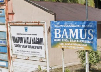 Terbongkar Dugaan Alokasi Fiktif  Dana Nagari Sungai Sirah Kuranji Hulu