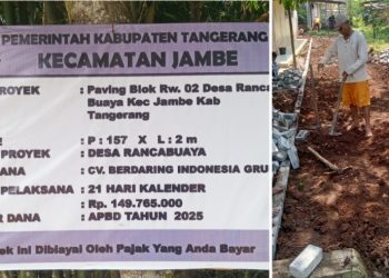 Pemasangan Paving Block Oleh CV. Berdaring Indonesia Grup Asal Jadi