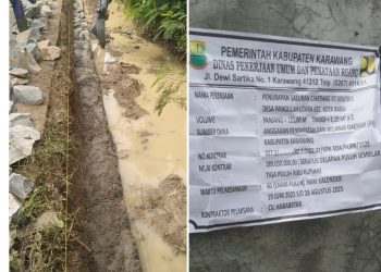 CV.Hababstar Kerjakan Penurapan di Ciherang Tanpa Pakai Kisdam