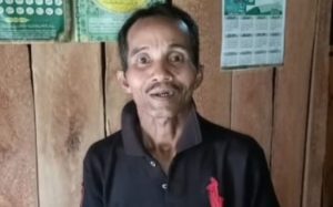 Herianto penerima BLT yang di tipu oknum pemdes Sri Menanti