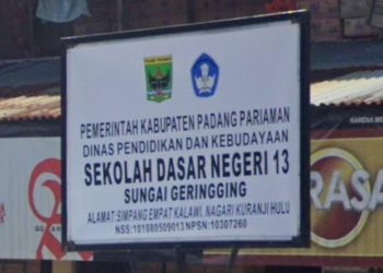 Bobroknya Mental Oknum Pendidik di SD Negeri 13 Sungai Geringging Ini
