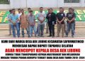 MasPETA Aek Libung Desak Kajari Tapsel Tangkap dan Periksa Kades Ini