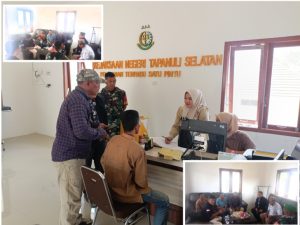 masyarakat desa aek libung laporkan dugaan korupsi dana desa ke kejaksaan negeri tapsel