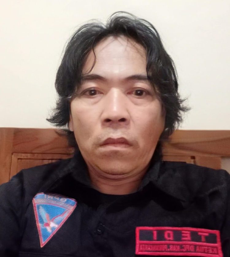 Ketua Gempar Peduli Rakyat Indonesia (GPRI) Kabupaten Purwakarta, Tedi Tanoediredja