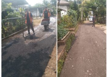 Proyek Hotmix Kampung Cisereh RT.04 RW.02 Tigaraksa Asal-Asalan?